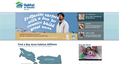 Desktop Screenshot of habitatba.org