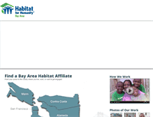 Tablet Screenshot of habitatba.org